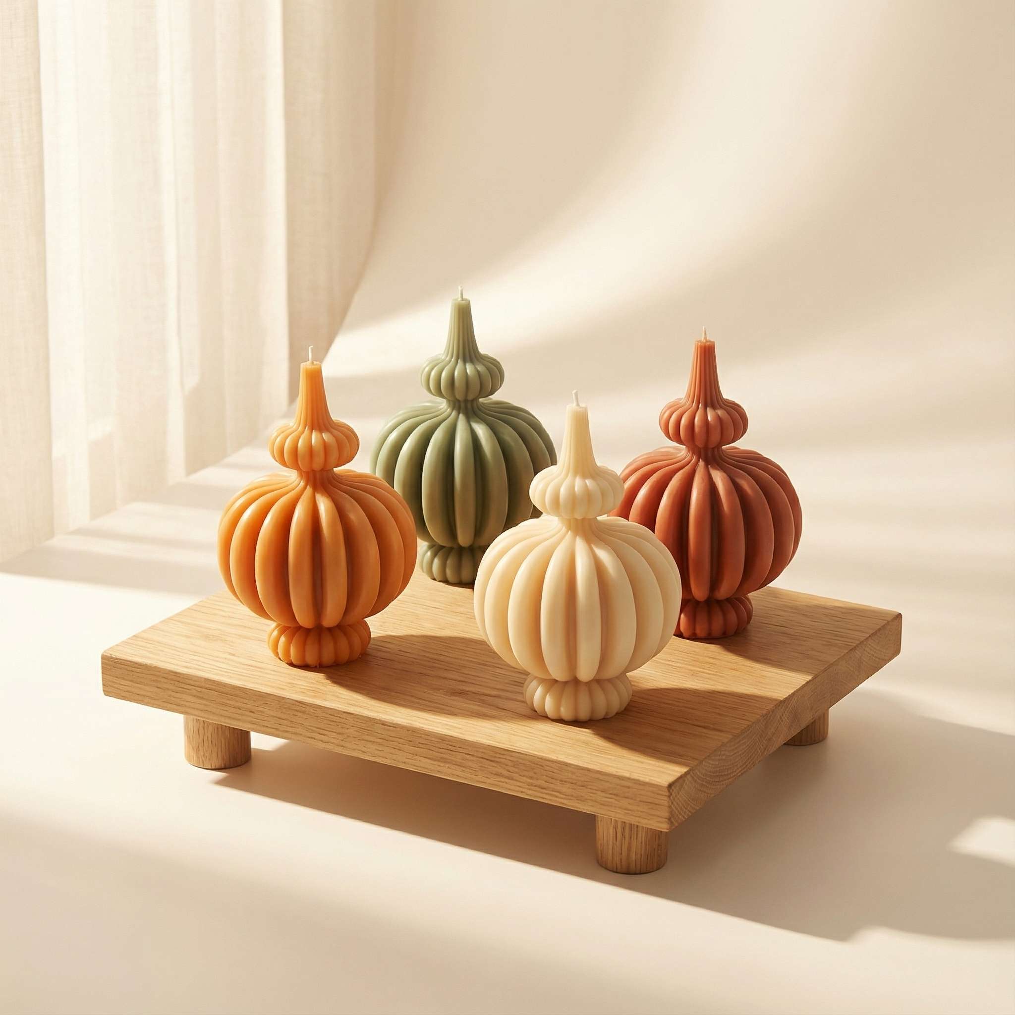 شمع گرد مراکشی