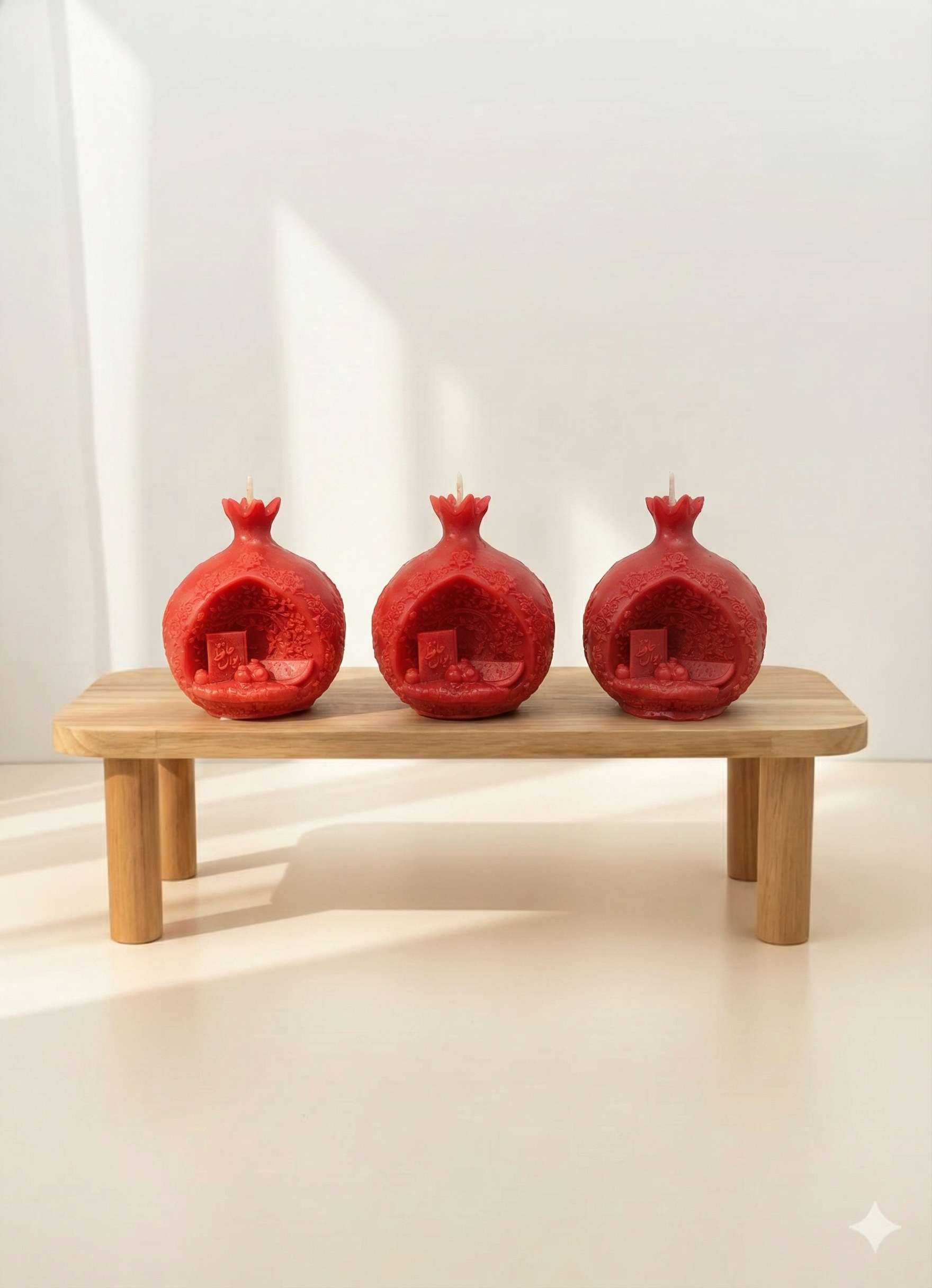 شمع انار یلدایی