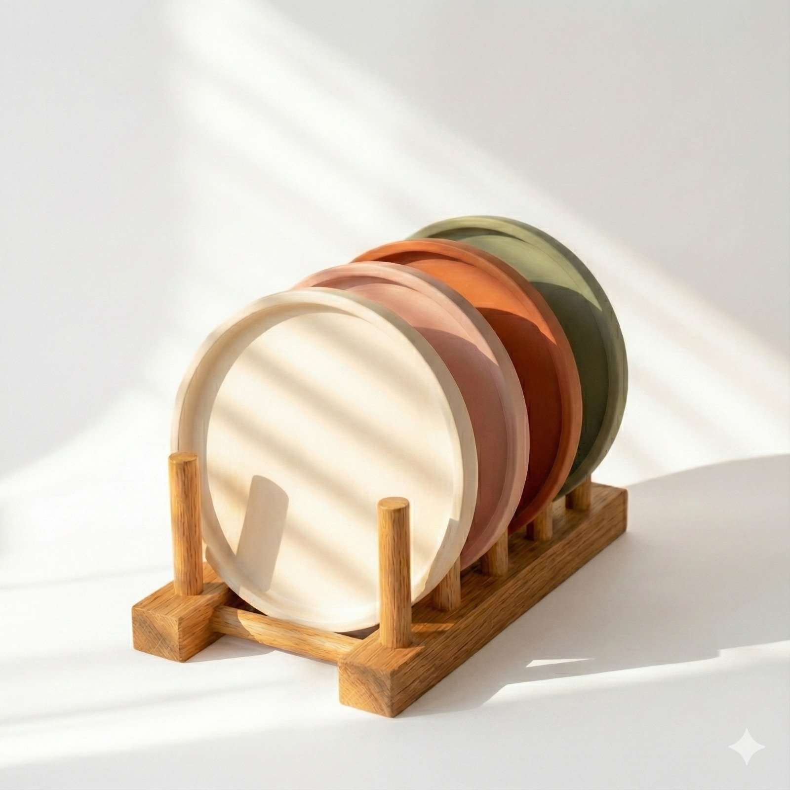 سینی دایره ای سنگ مصنوعی