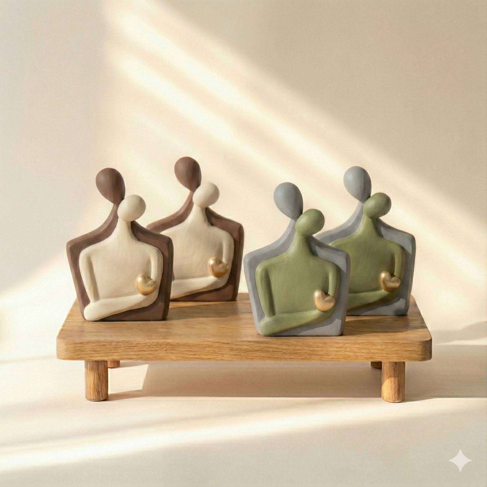 مجسمه دکوری «آغوش» | جنس سنگ مصنوعی